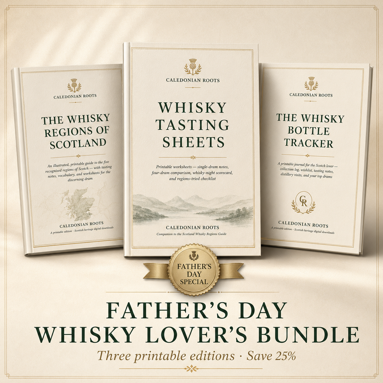 Caledonian Roots whisky lover printable bundle